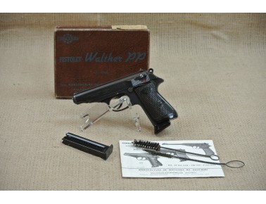 Halbautomatische Pistole, (Manurhin) Walther PP, Kal. .22lr.