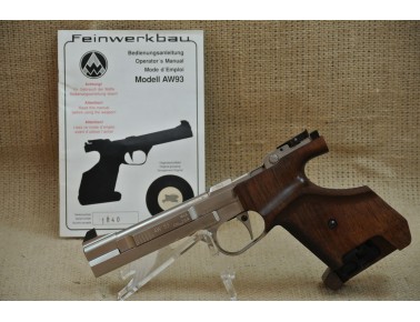 Halbautomatische Pistole, Feinwerkbau Mod AW 63, Kal. .22 lr.