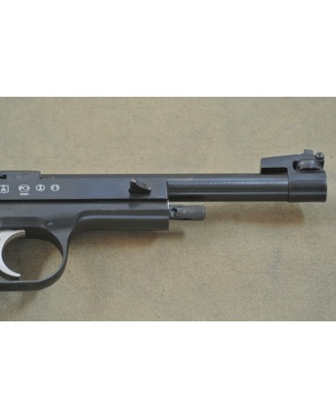 Halbautomatische Pistole, Baikal Sportpistole, Mod. MZM,  Kal. .22lr.