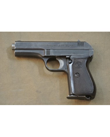 Halbautomatische Pistole, Brünner M 27, Kal. 7,65 mm Browning.
