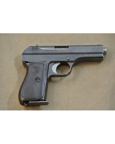 Halbautomatische Pistole, Brünner M 27, Kal. 7,65 mm Browning.