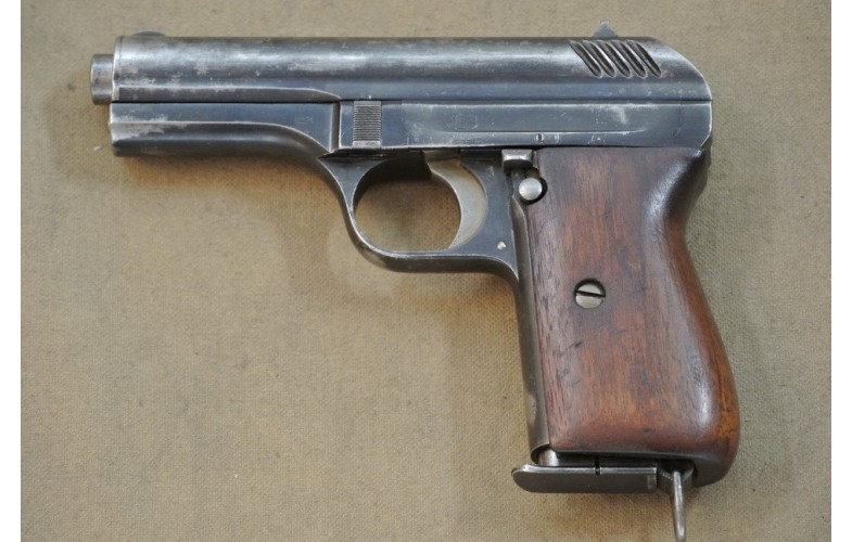 Halbautomatische Pistole, Brünner M 24, Kal. 9mm BrowningK.